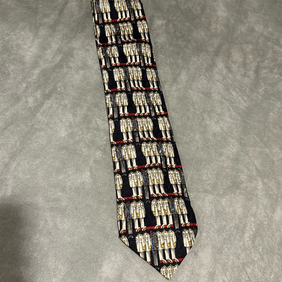 Neiman Marcus exclusive Ermenegildo Zegna 100% silk tie made in Italy. - Picture 1 of 6